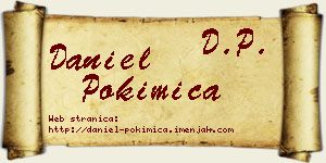 Daniel Pokimica vizit kartica